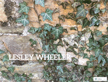 Tablet Screenshot of lesleywheeler.org